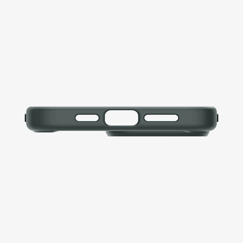 ACS07209 - iPhone 15 Series Ultra Hybrid Case in Natural Titanium showing the back